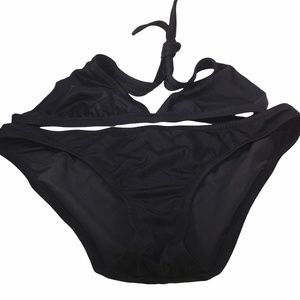 J. Crew Black Bikini